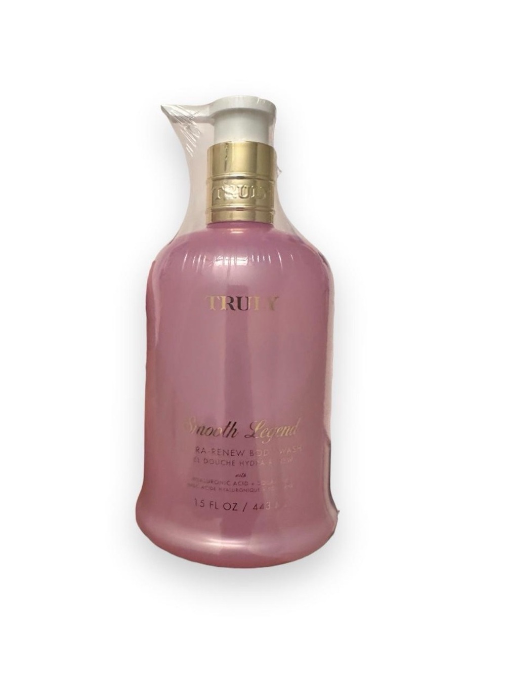 TRULY Smooth Legend Pink Body Wash with Gold Pump
